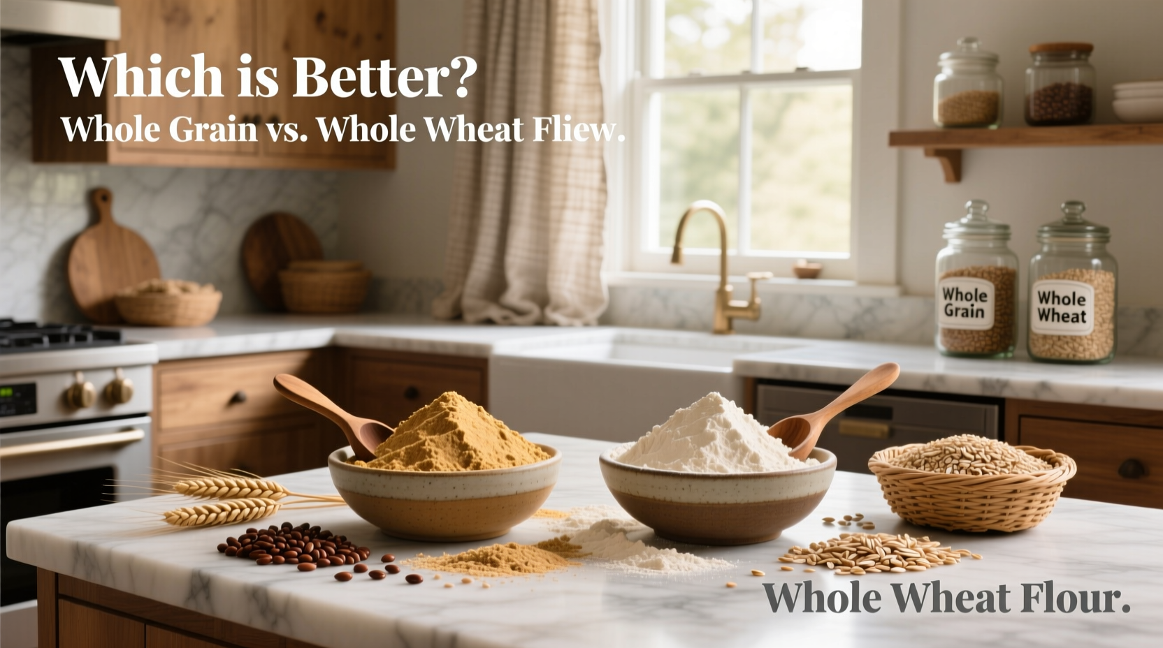 Whole Wheat vs Whole Grain Flour Guide