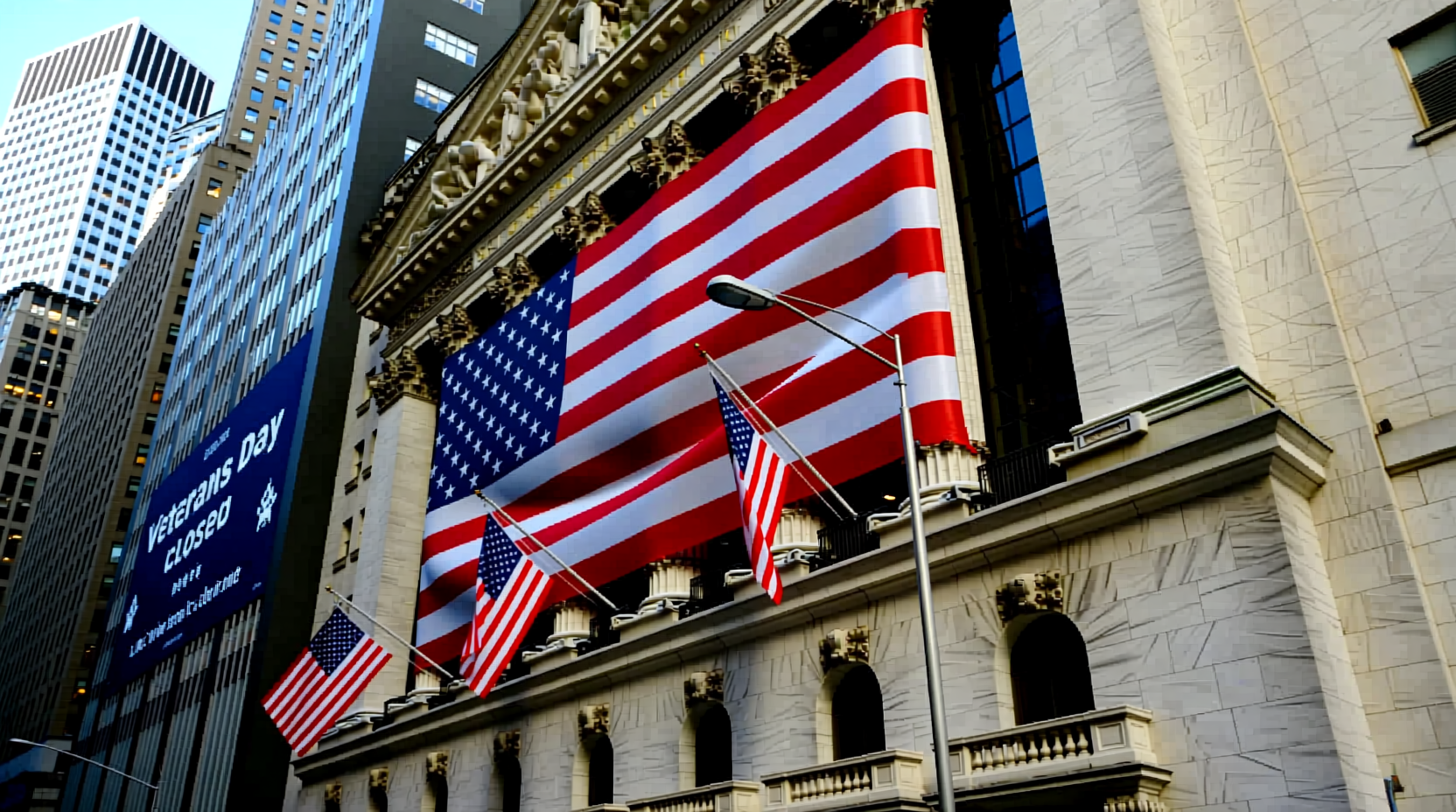 is the ny stock exchange open on veterans day