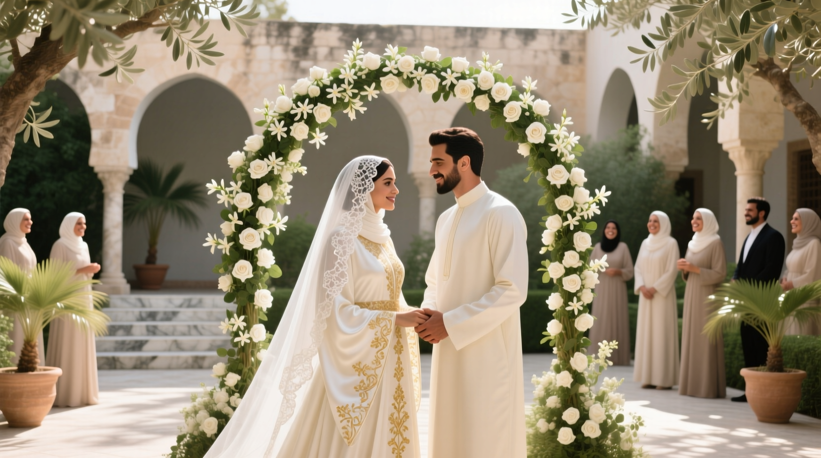 White Muslim Wedding Dress Guide: How to Choose Right