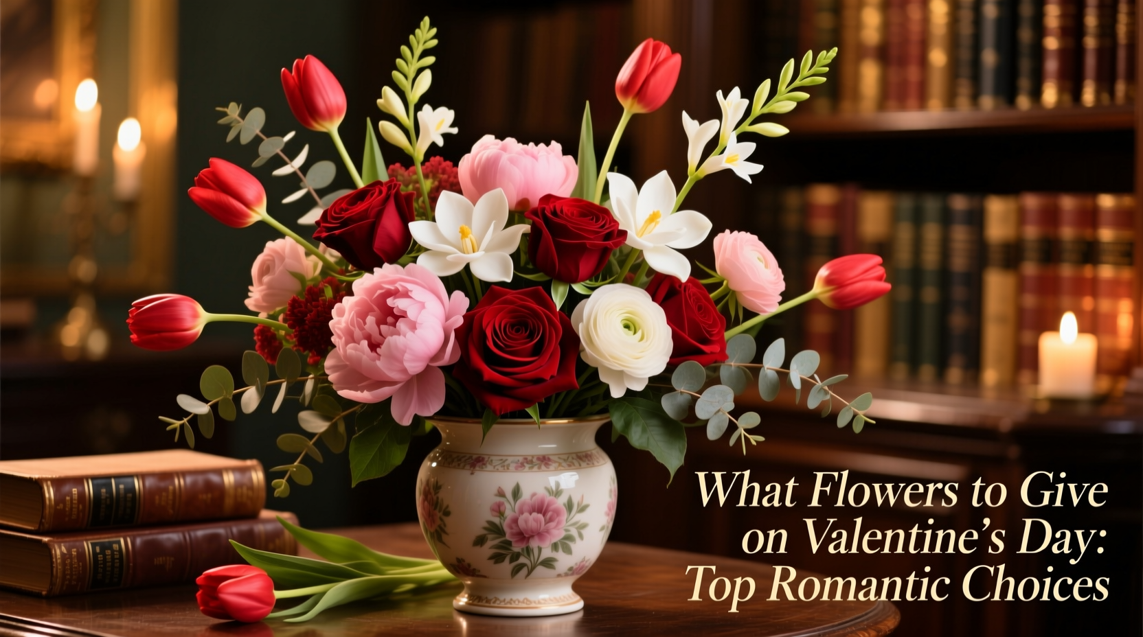 what flowers to give on valentines day