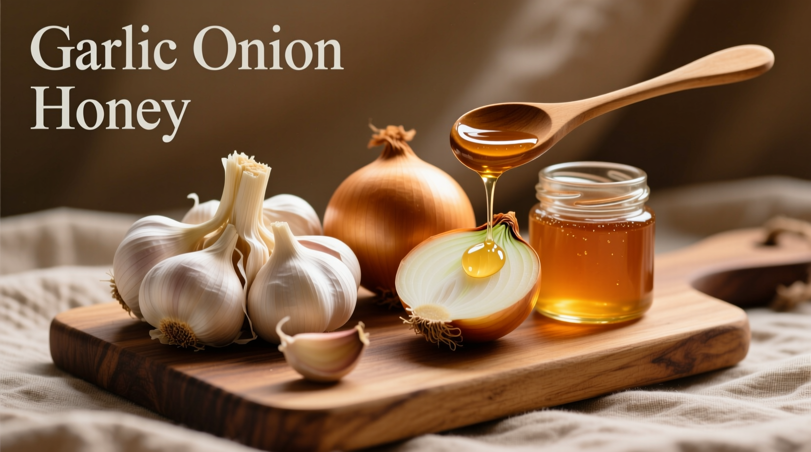 Garlic Onion Honey: Uses, Evidence, and Safety Facts
