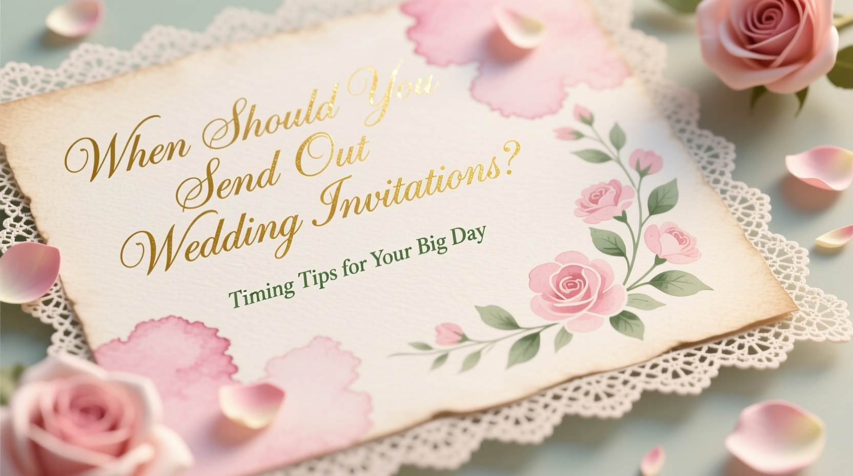 when should u send out wedding invitations