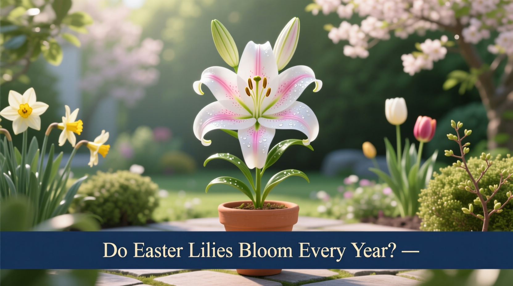 do easter lilies bloom every year