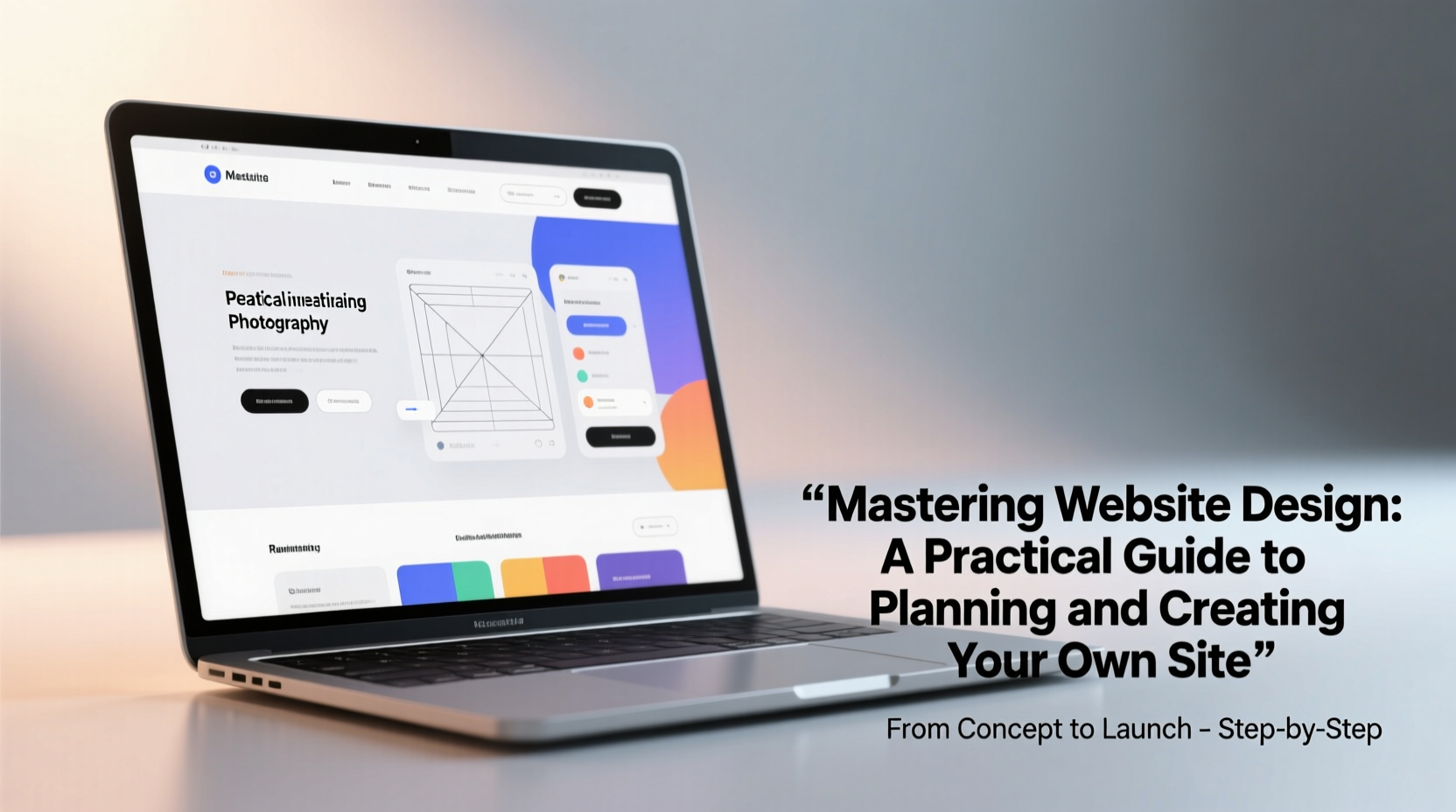 mastering website design a practical guide to planning and creating your own site