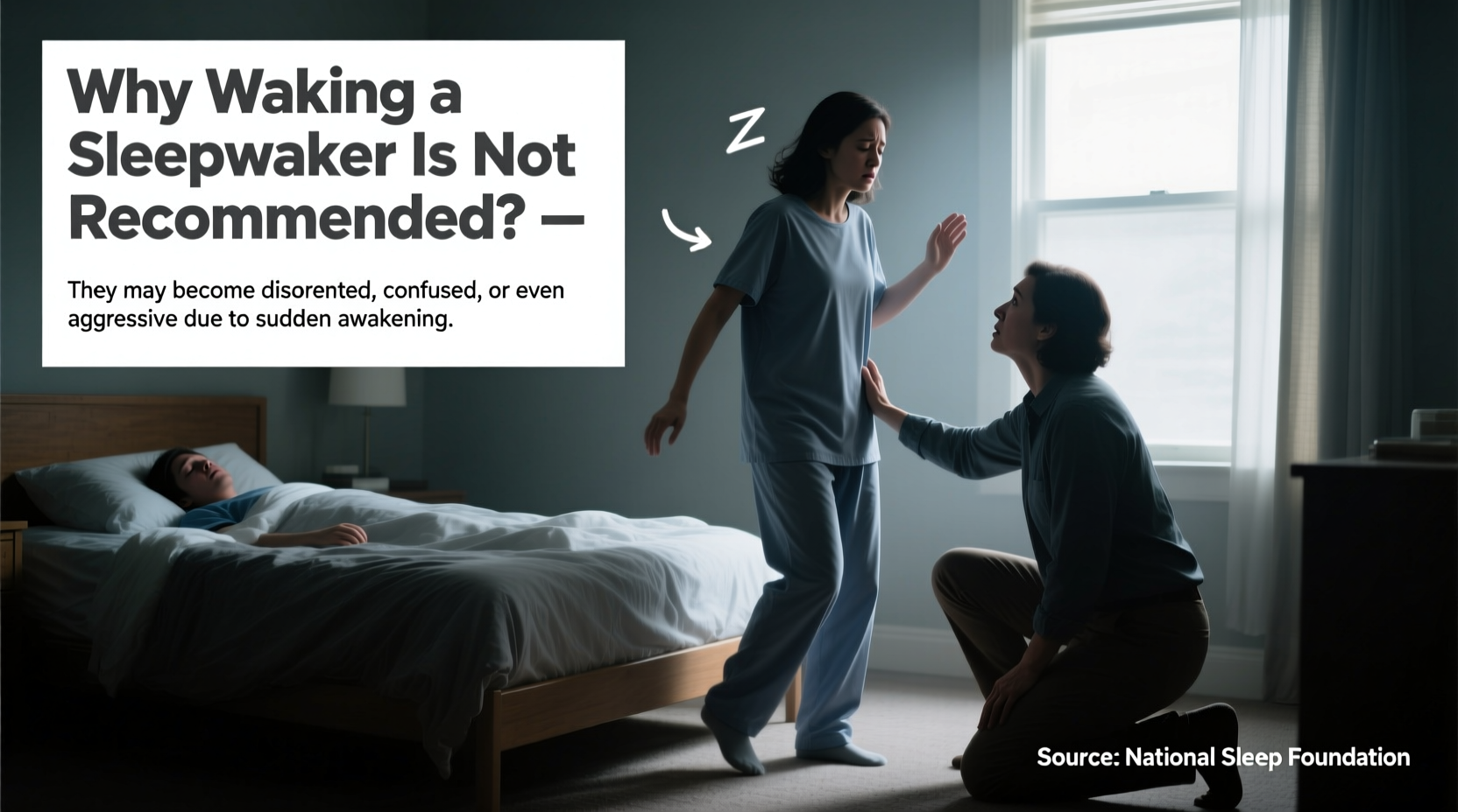 waking a sleepwalker why its not good and what happens