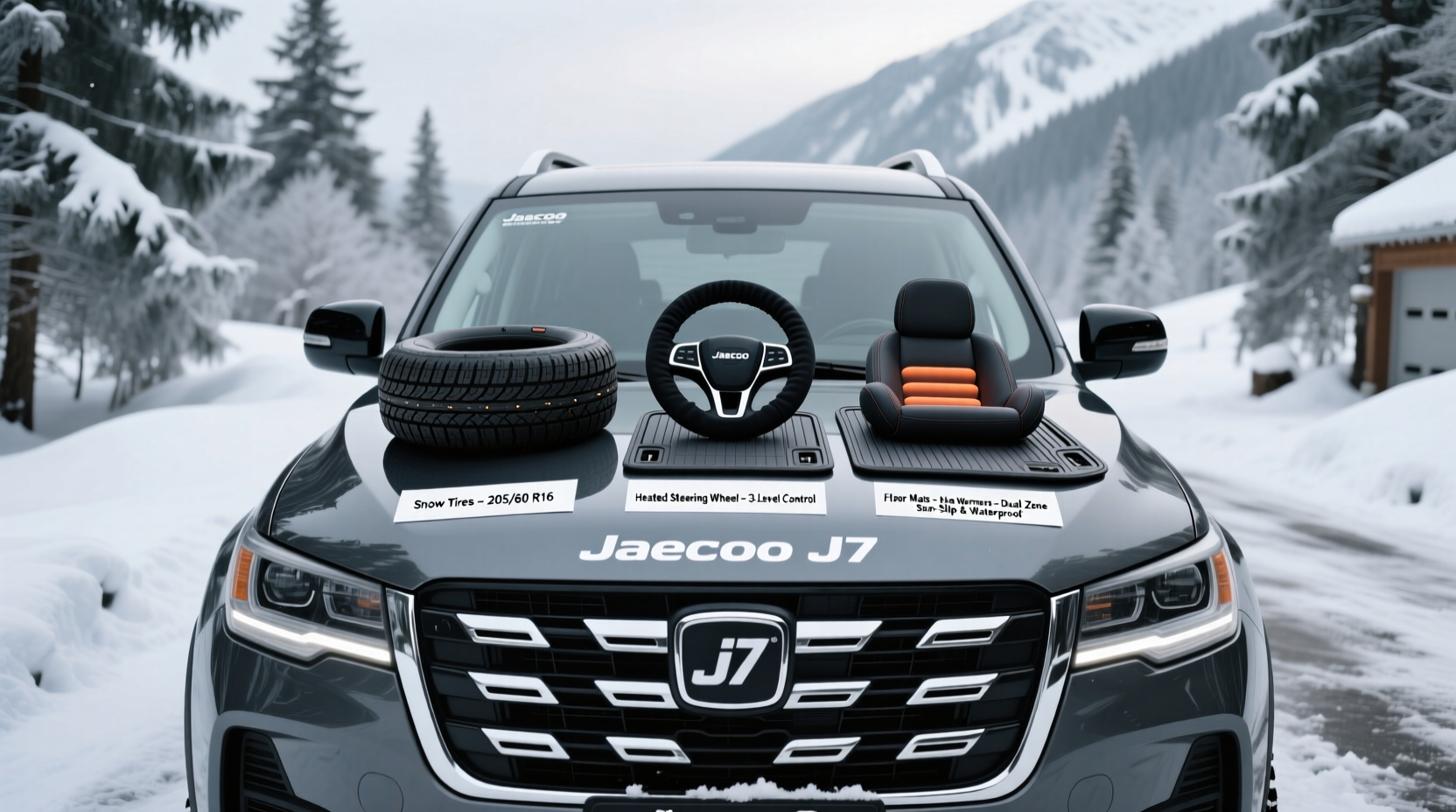 jaecoo j7 winter accessories