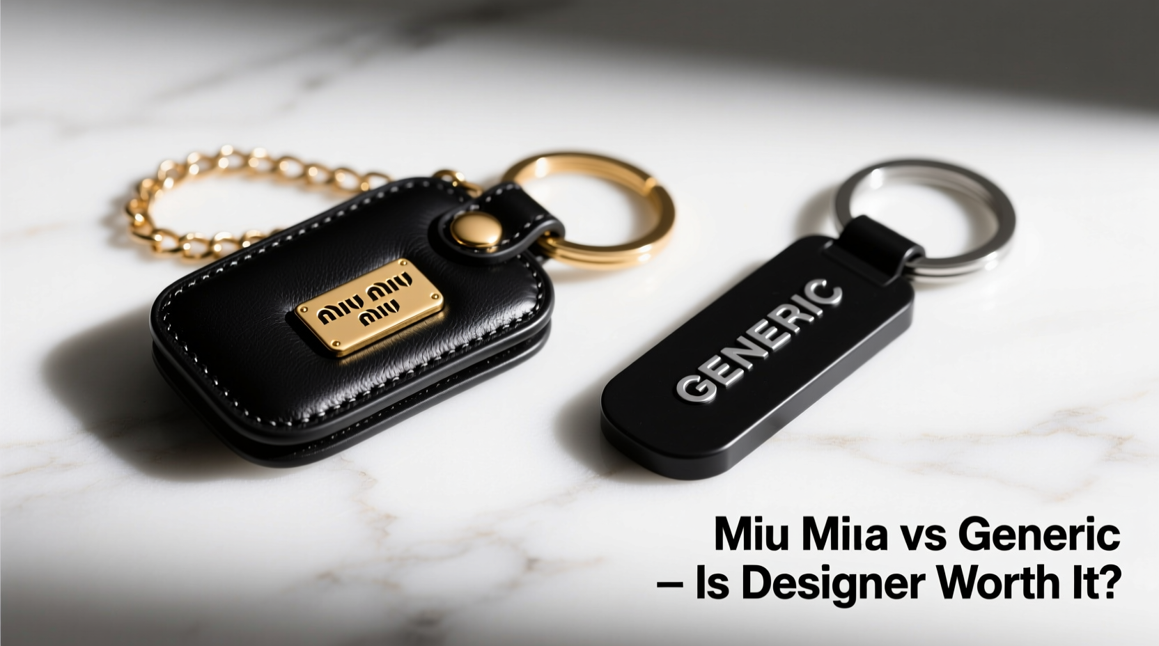 miu miu keychain vs generic are designer keychains really worth the hype or a ripoff