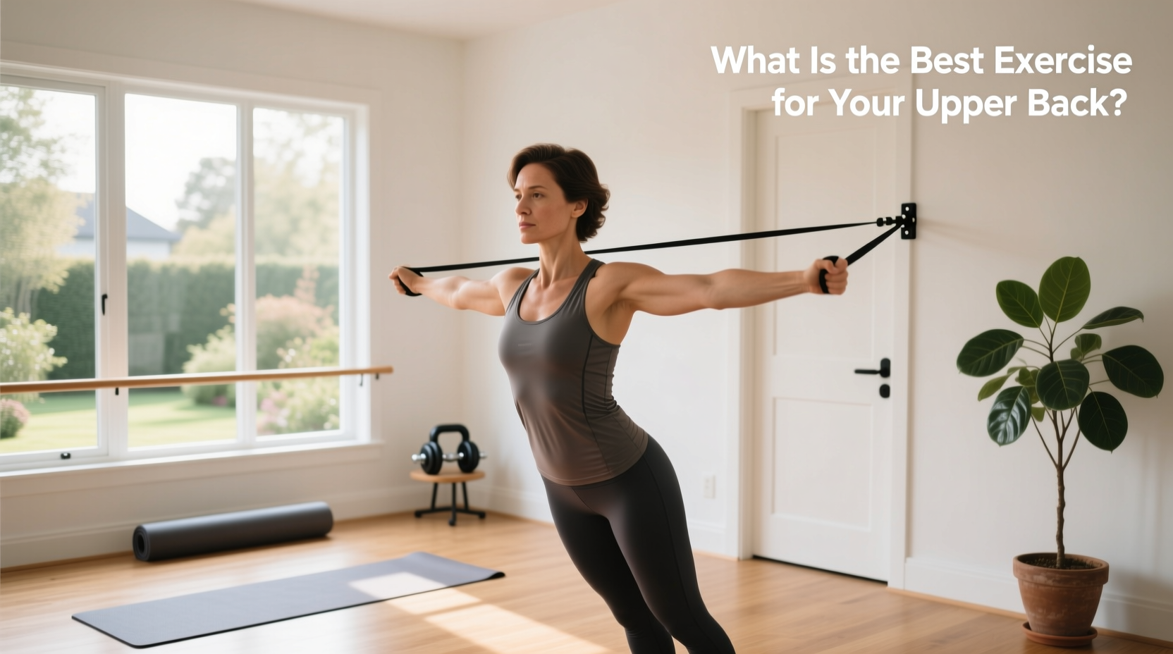 best resistance band upper back exercises