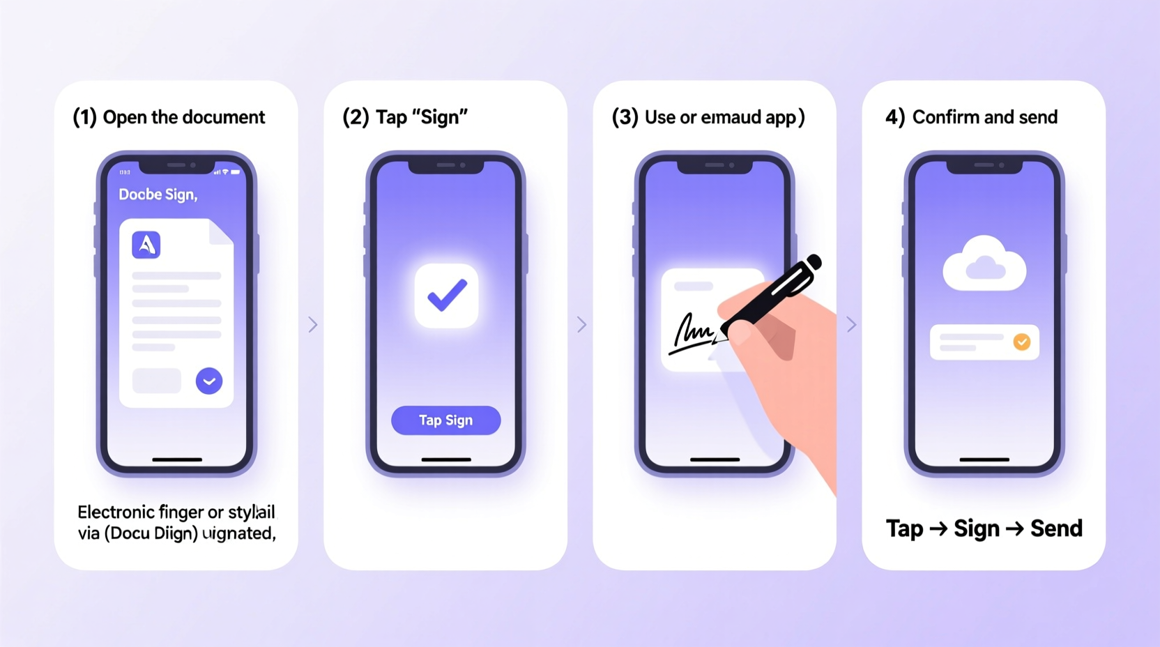 simple steps to electronically sign documents on your cell phone effortlessly