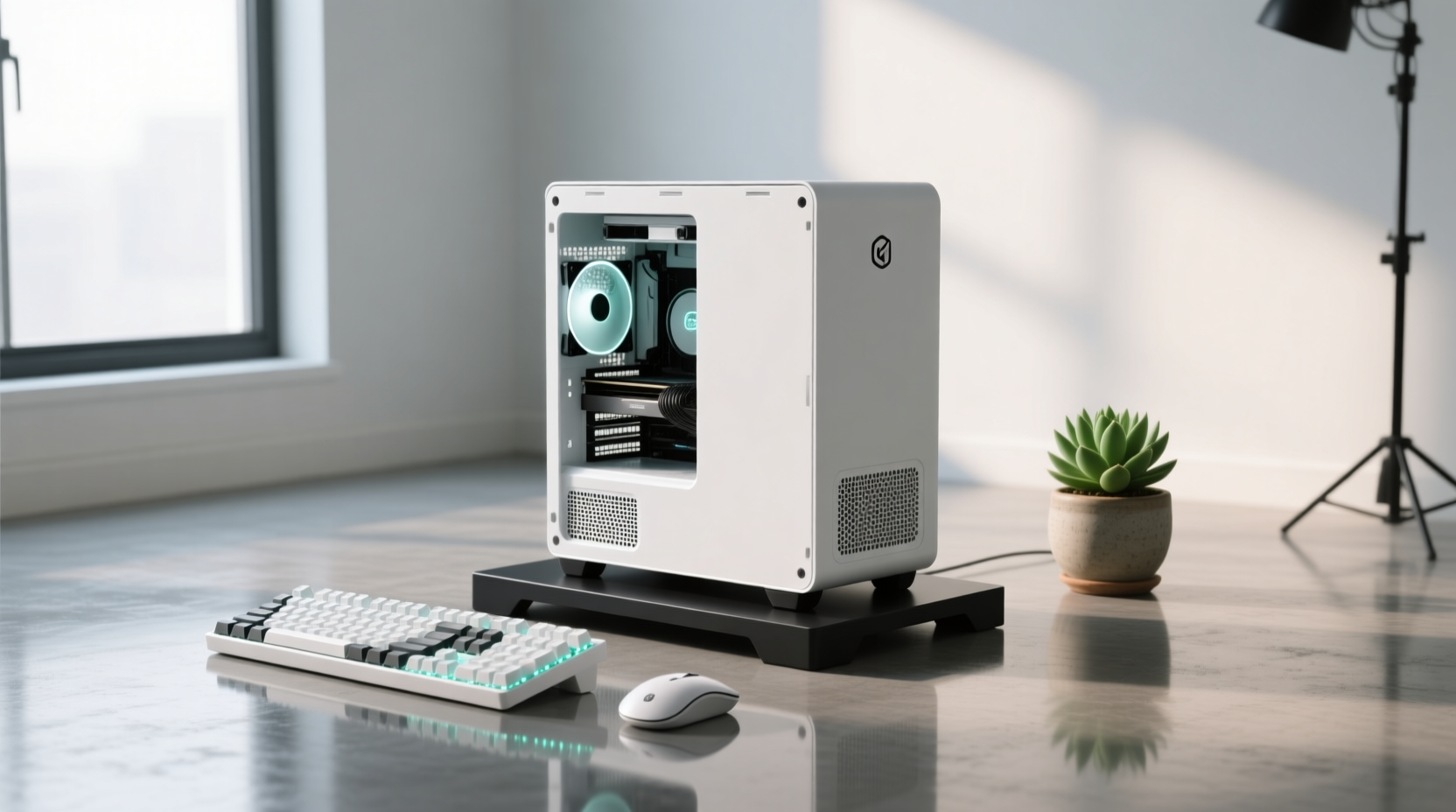 case pc white