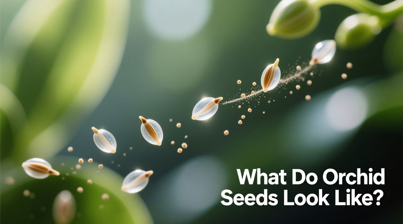 What Do Orchid Seeds Look Like? Tiny Dust-Like Particles