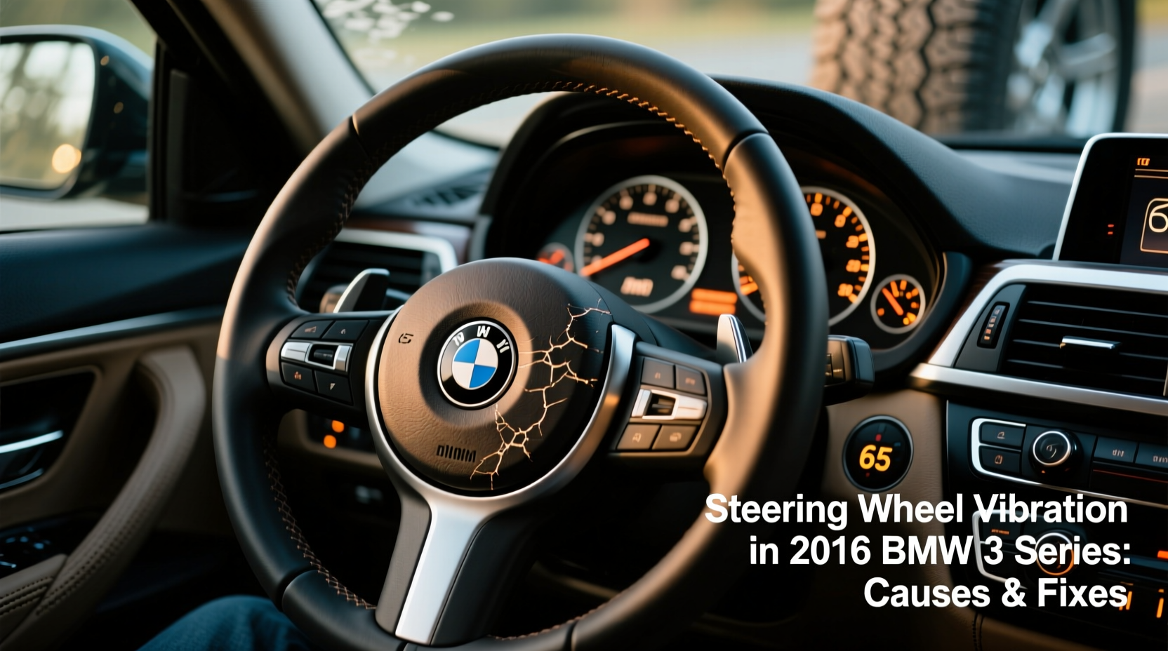 steering wheel vibration 2016 bmw3