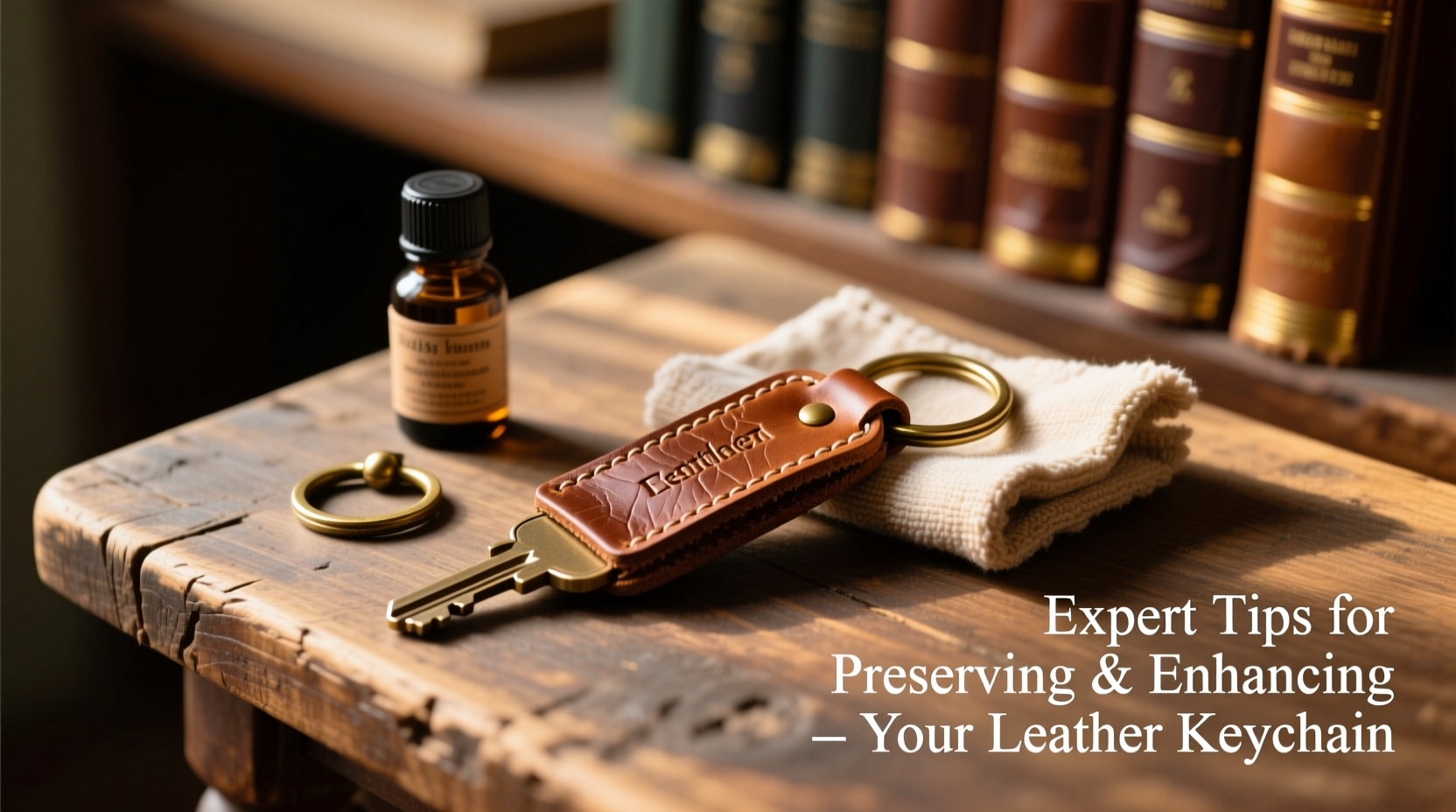 expert tips for preserving and enhancing the quality of your leather keychain