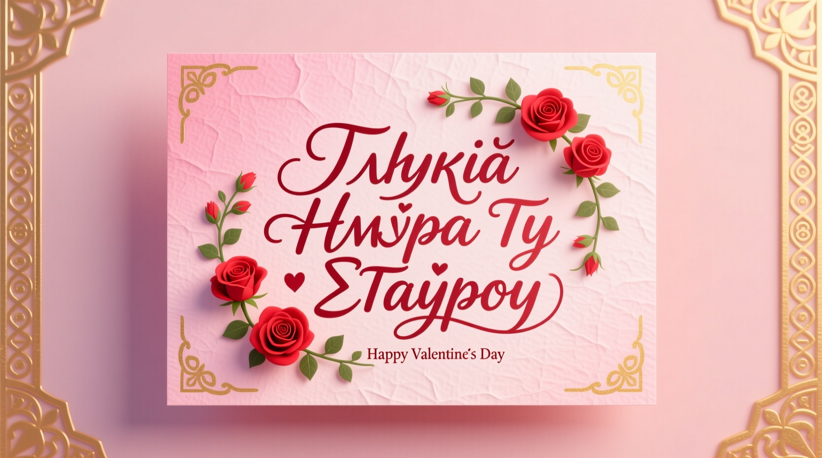 how to say happy valentines day in greek