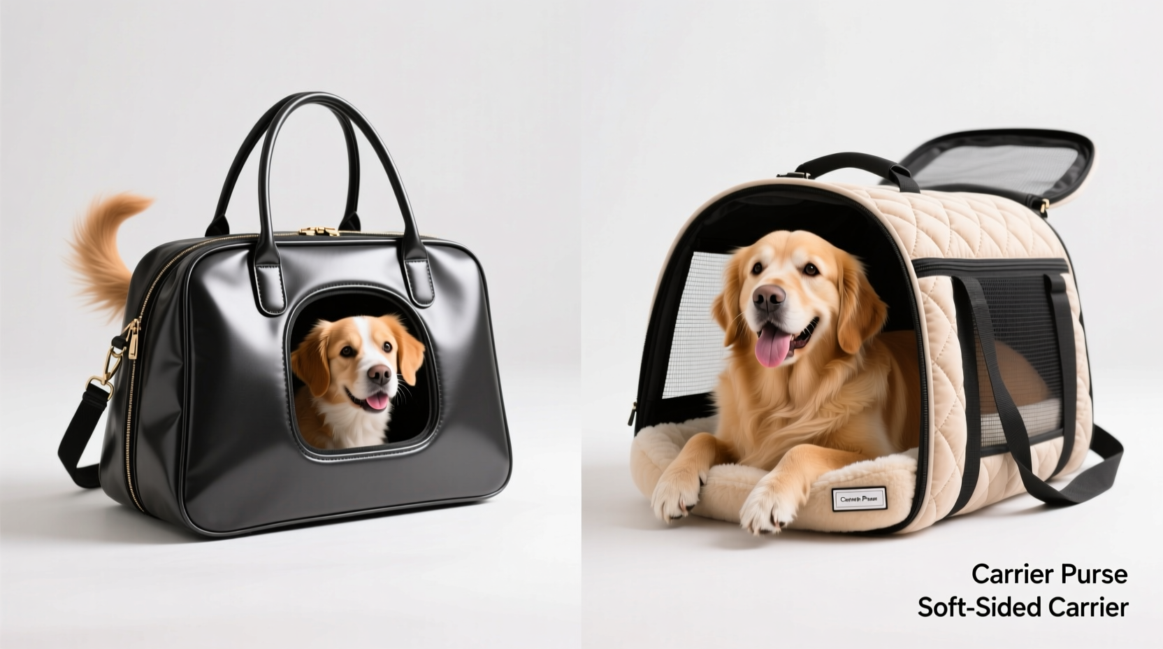 dog carrier purse vs soft sided carrier which one does your dog actually prefer