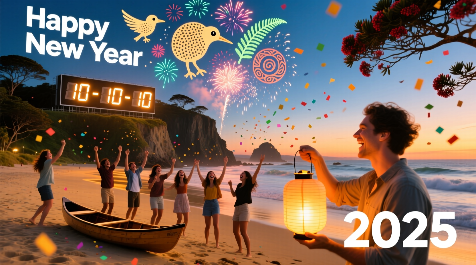 how to celebrate new year in new zealand