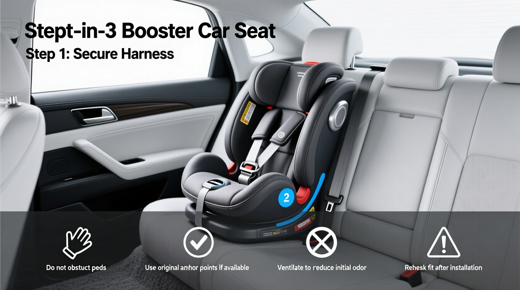 3 in 1 booster car seat