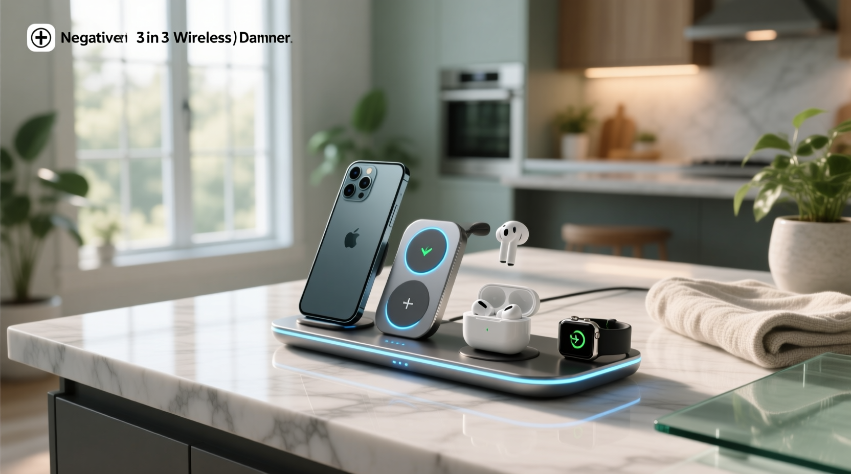 3 in 1 wireless charger