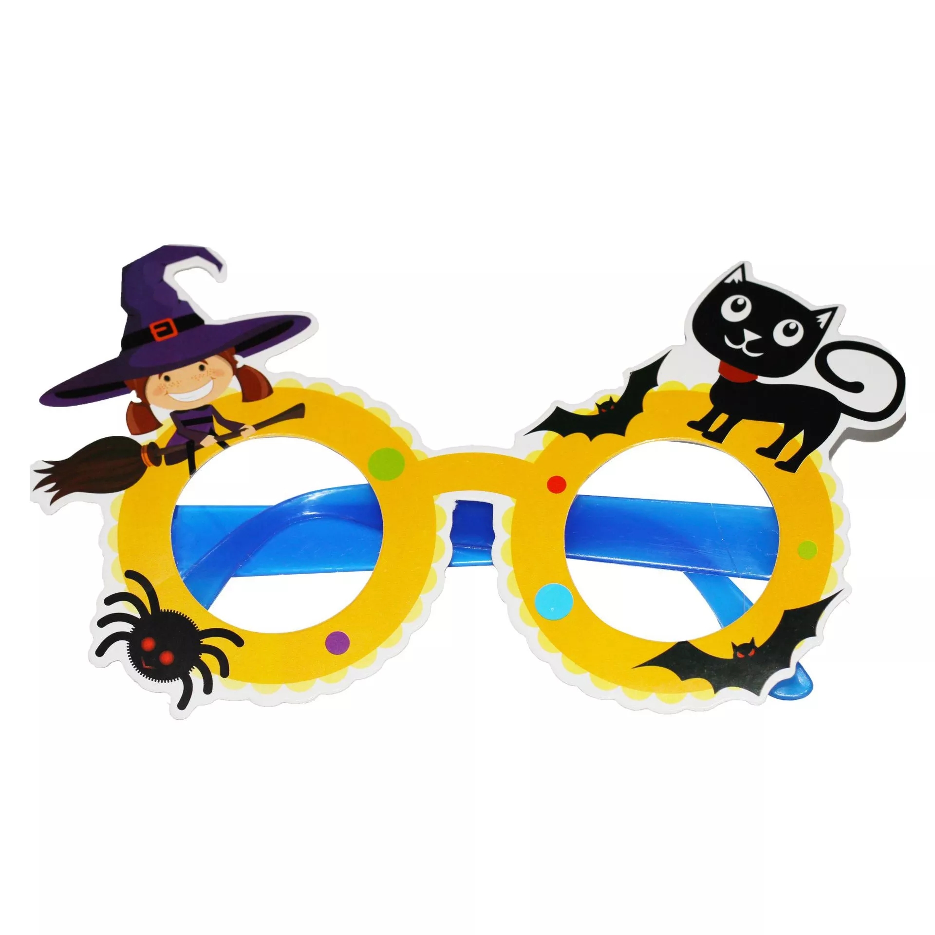 1Pcs Halloween Spring Eye Dropping Eyeball Glasses Horror Masquerade Eyes Glasses Party Funny Joke Toy Halloween Party Decor