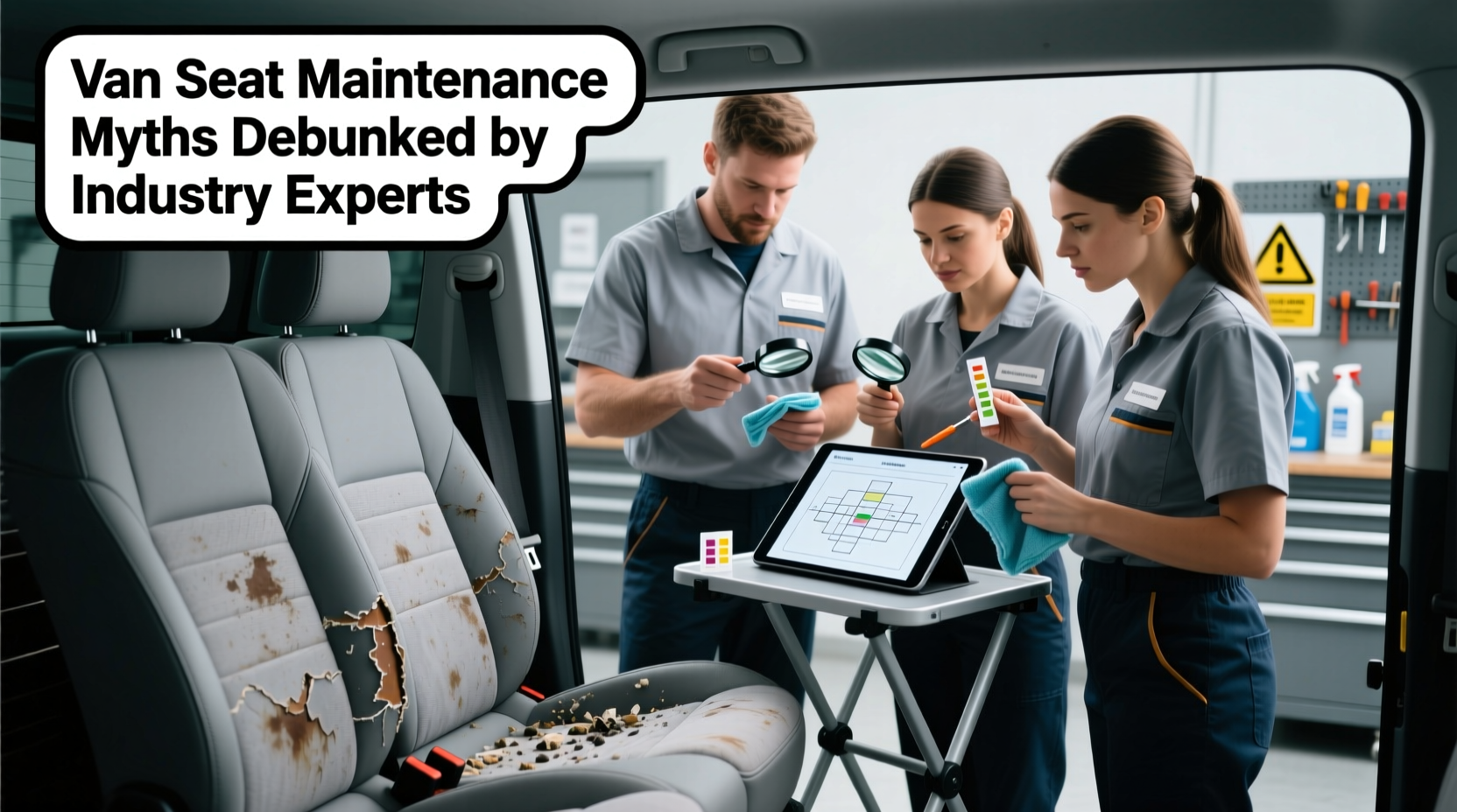 Van Seat Maintenance Myths Debunked by Industry Experts