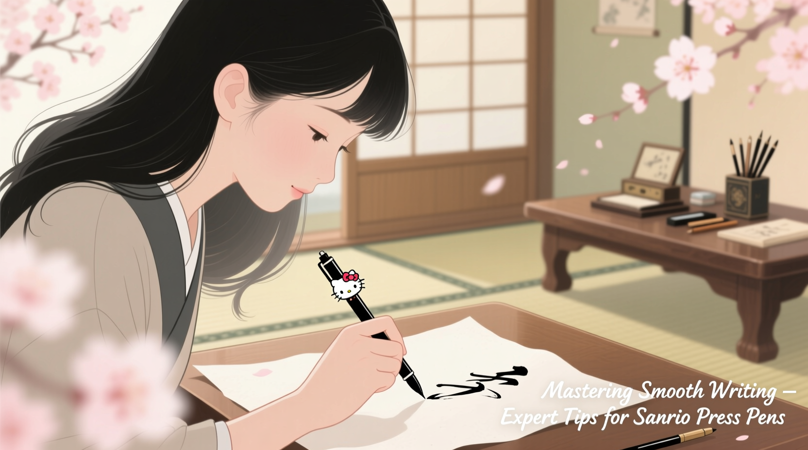 mastering smooth writing expert tips for using sanrio press pens effortlessly