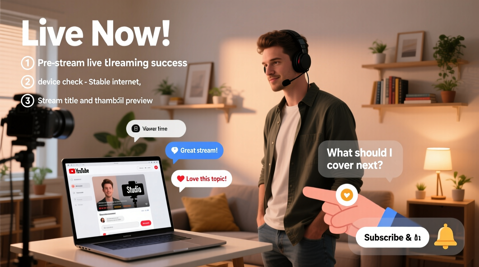 step by step guide to successfully stream live on youtube and engage your audience