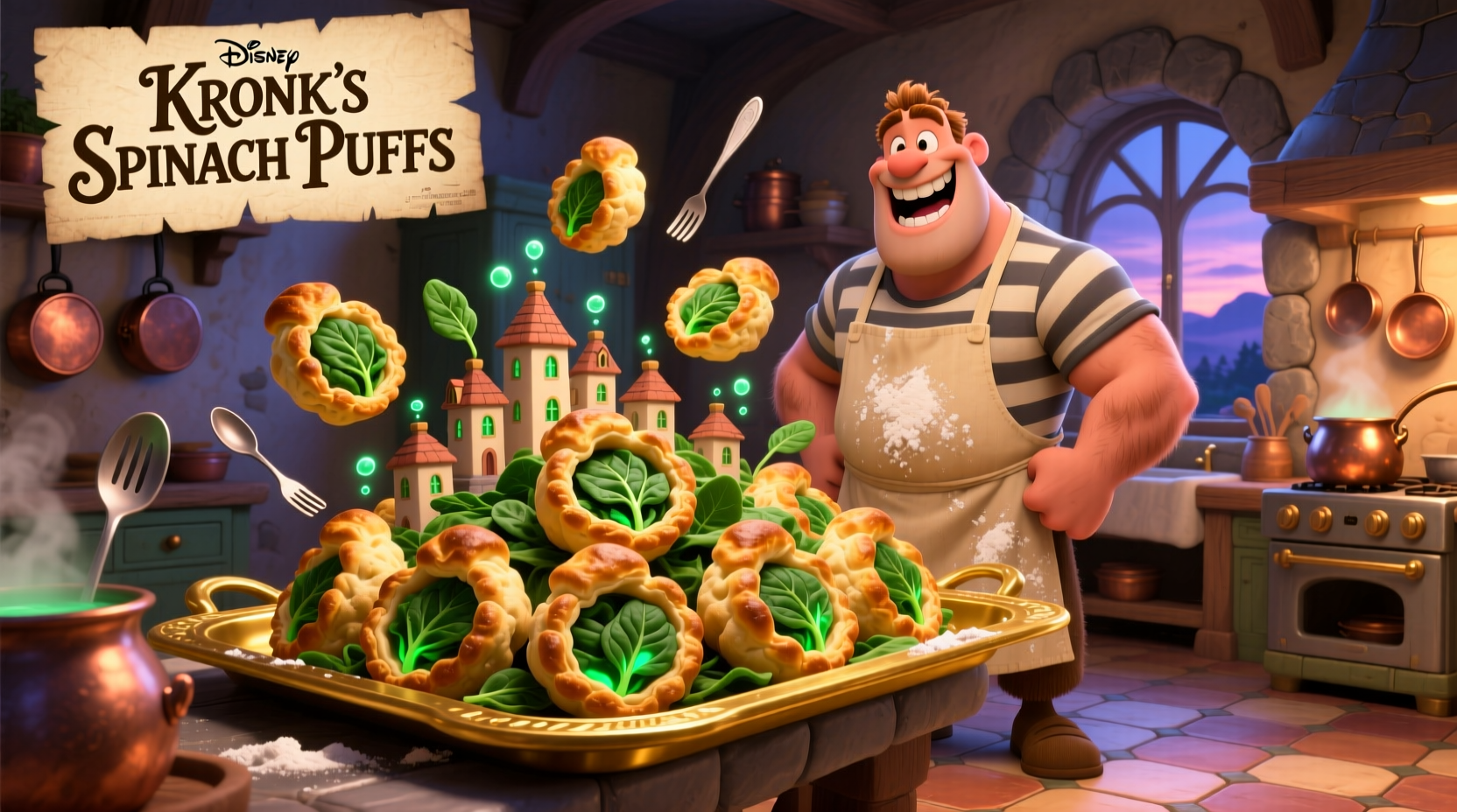 Kronk's Spinach Puffs: Authentic Recipe & Movie History
