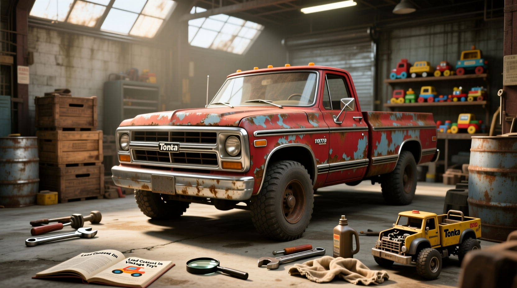 1979 tonka truck lead paint risks