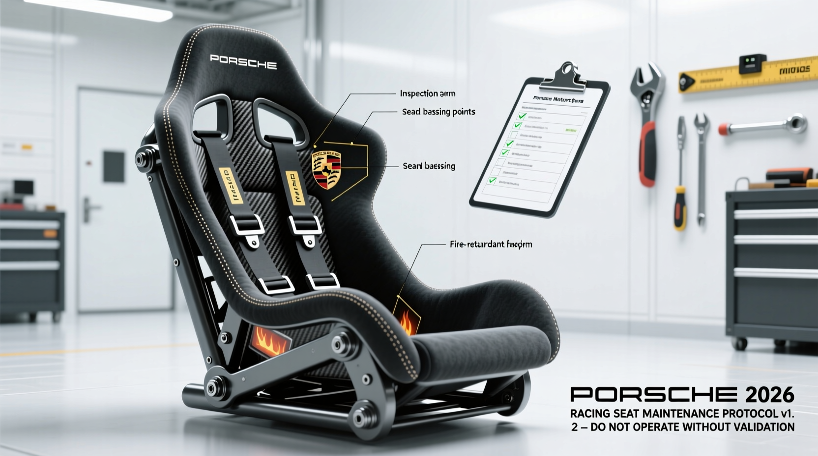 porsche racing seats maintenance 2026