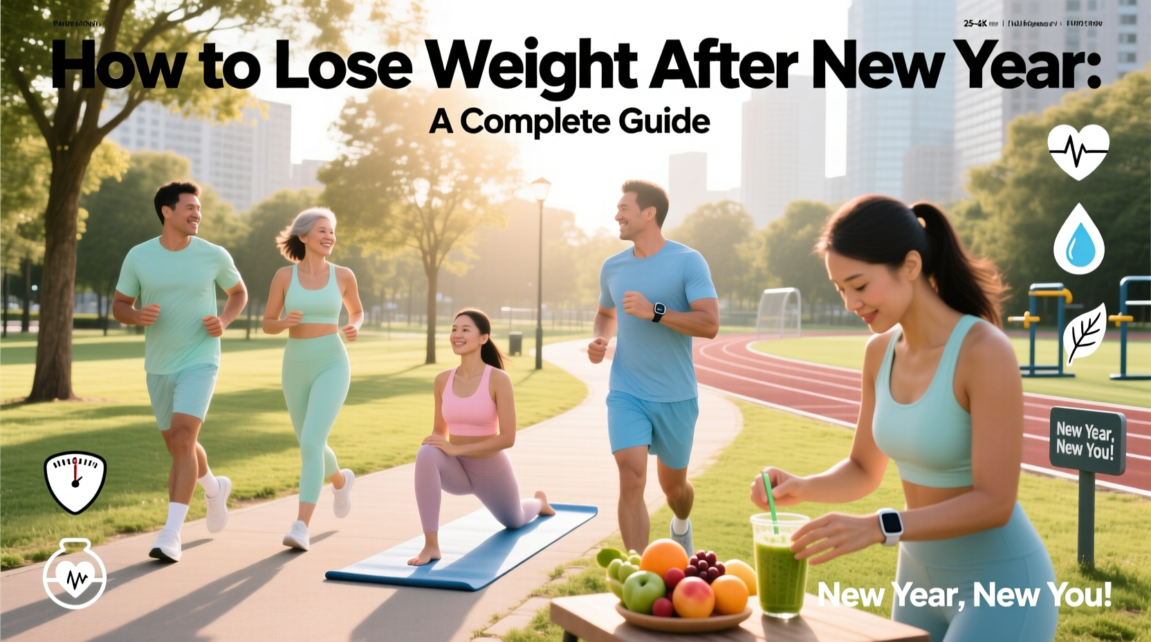 how to lose weight after new year
