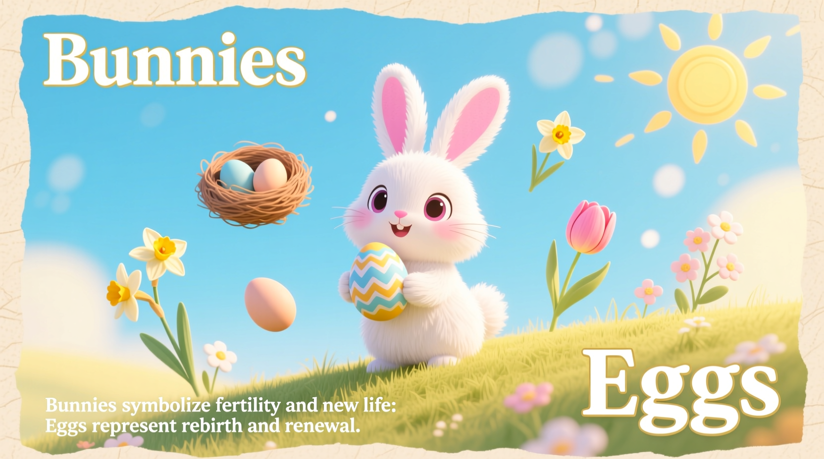 why bunnies and eggs on easter