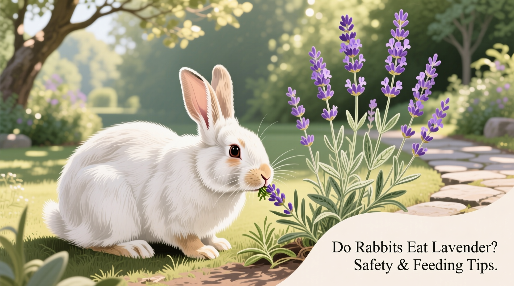 do rabbits eat lavender