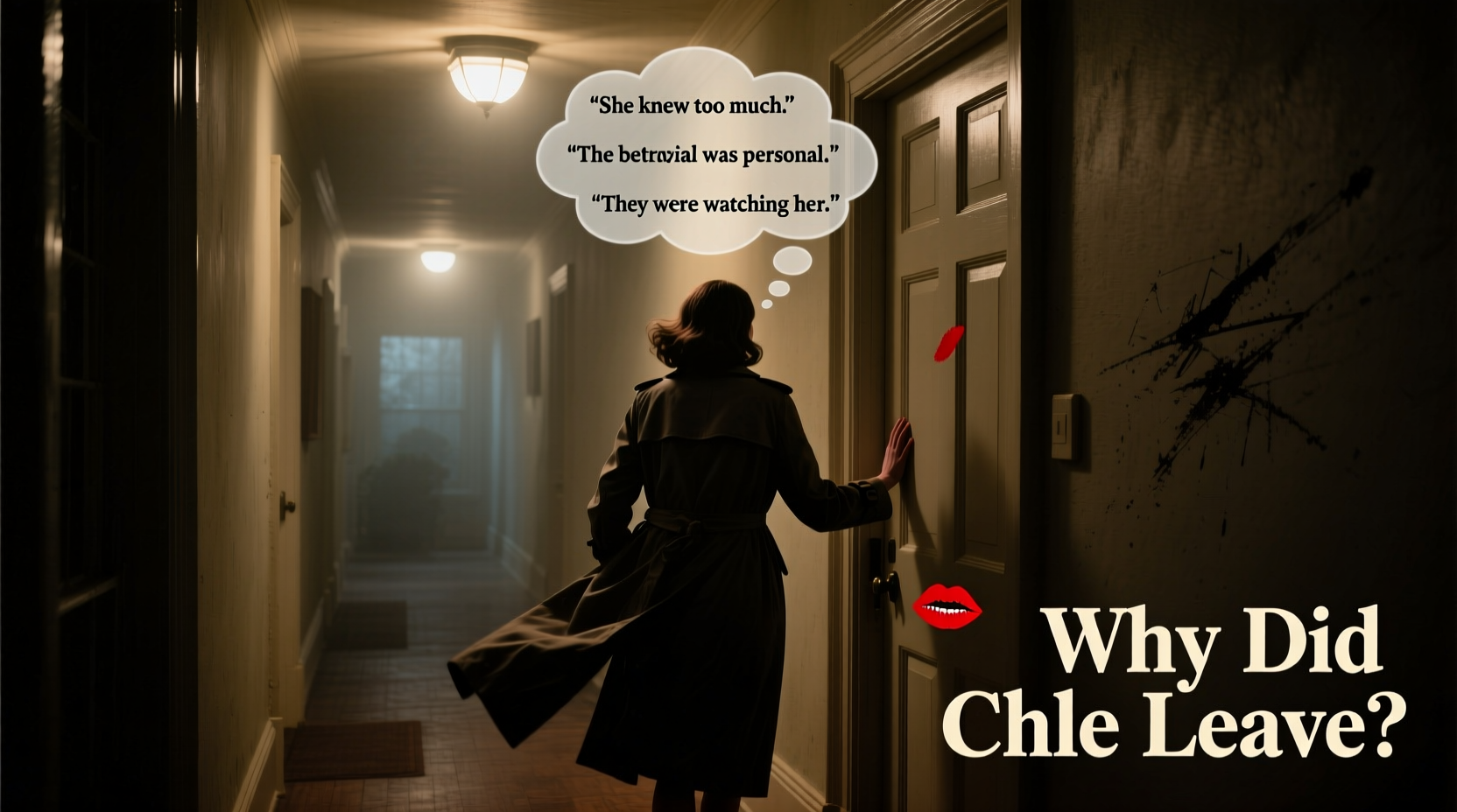 why did chloe leave the traitors possible reasons theories