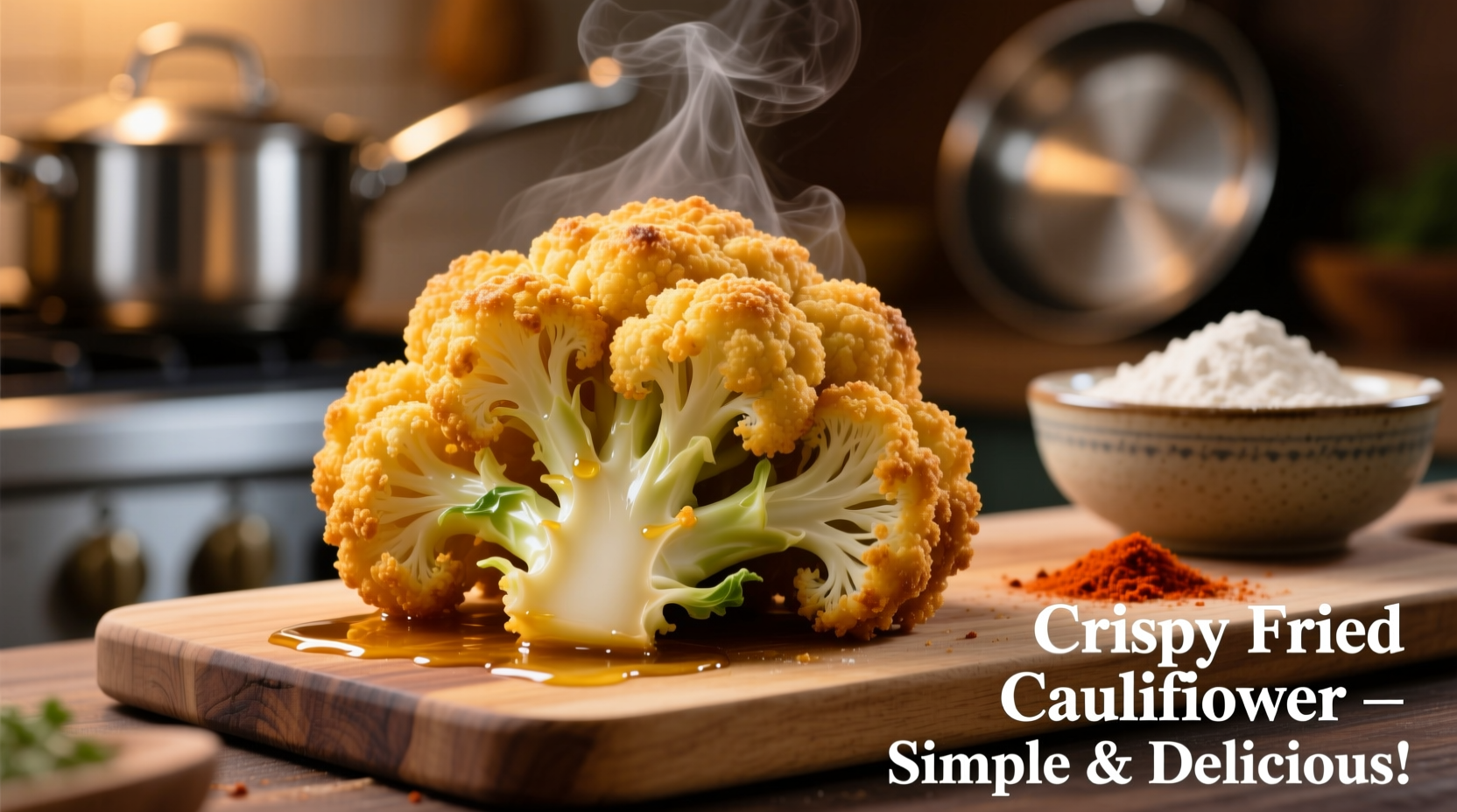 how to fry cauliflower