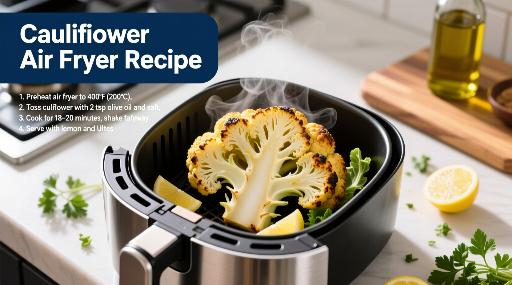 how to cook cauliflower in air fryer