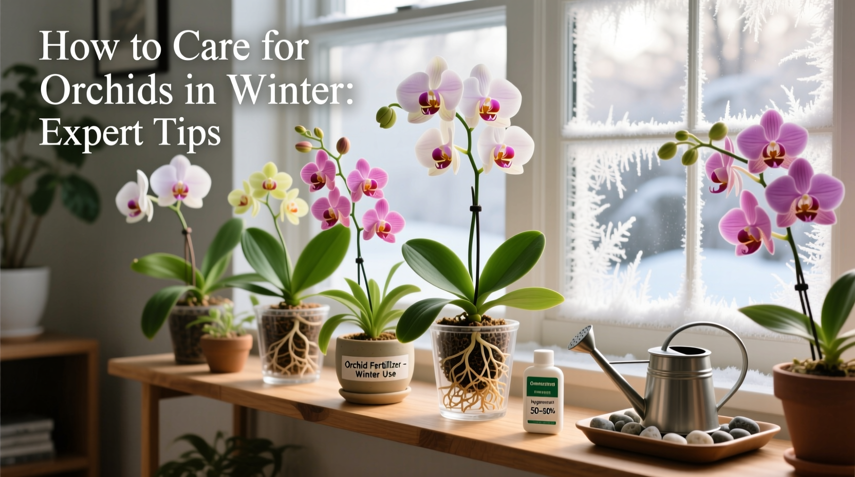 how to care for orchids in winter