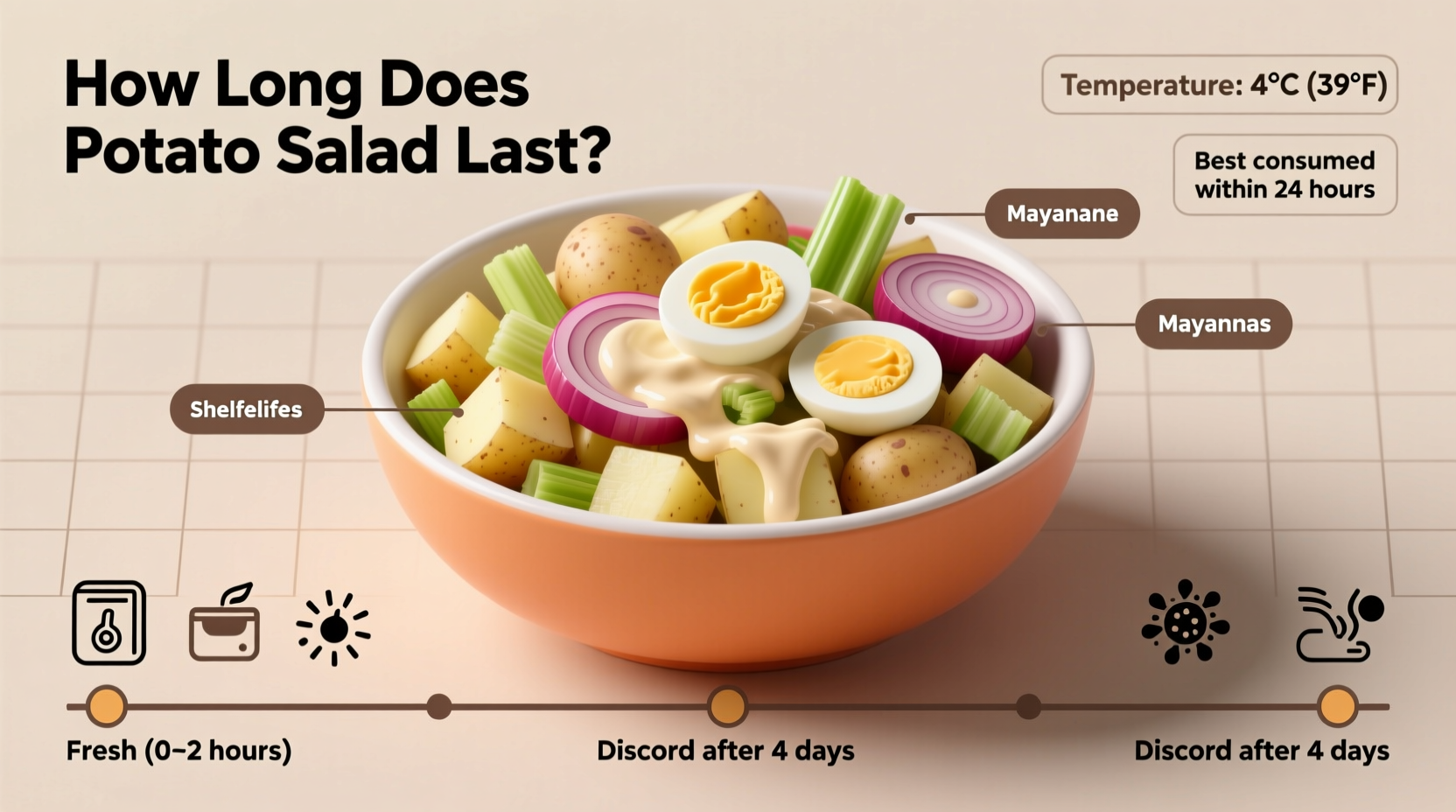 how long does potato salad last