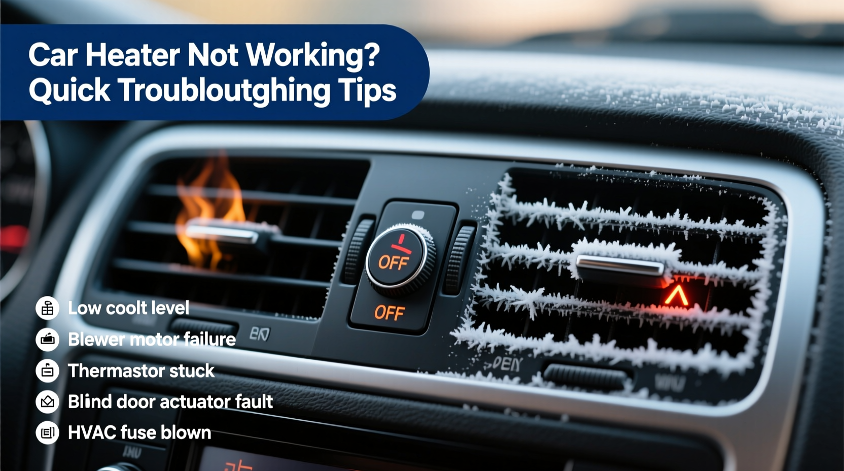 car heater not working reasons quick troubleshooting tips