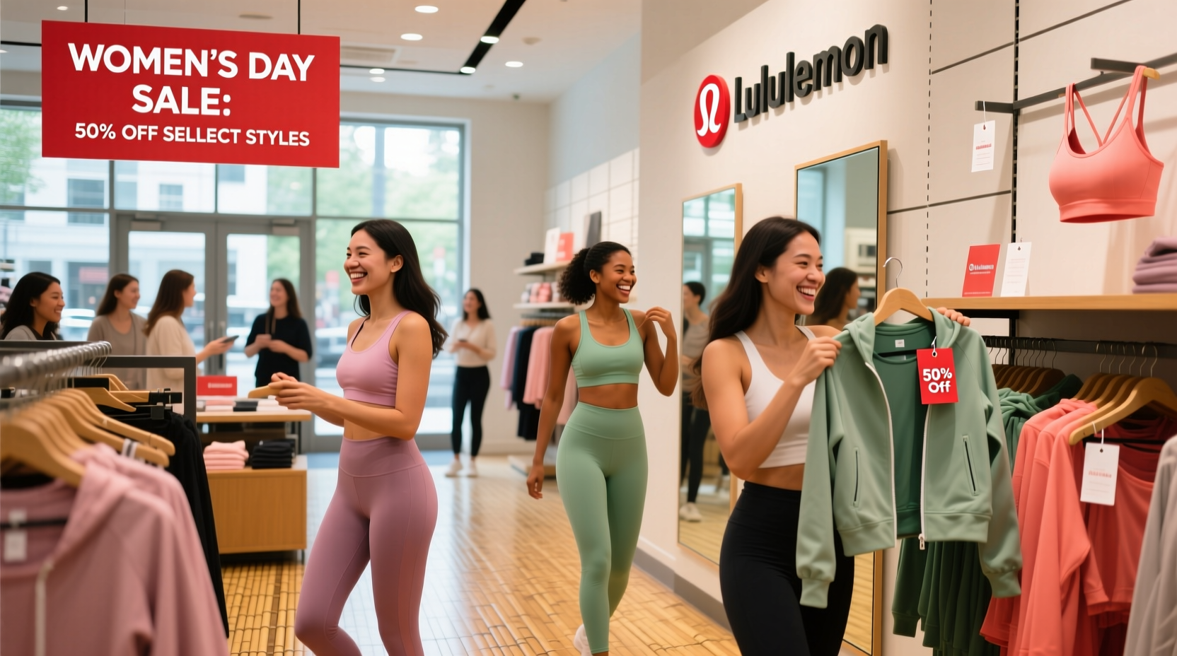 womens day sale lululemon