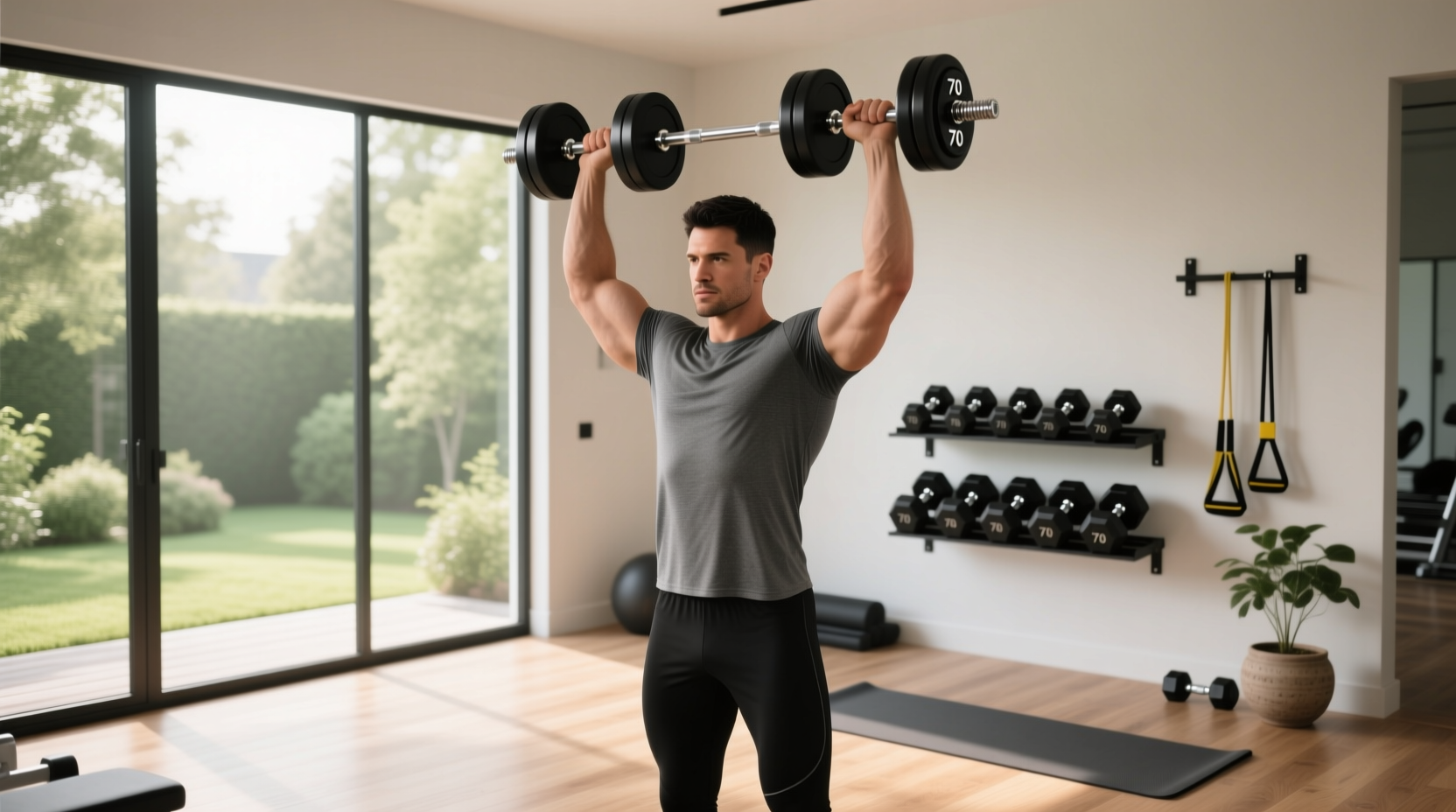 70 lb dumbbell shoulder press guide