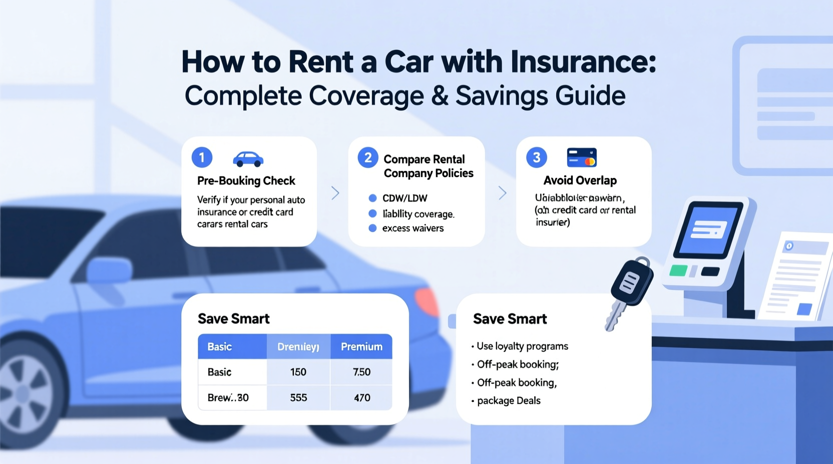 how to rent a car with insurance a complete guide to coverage and savings