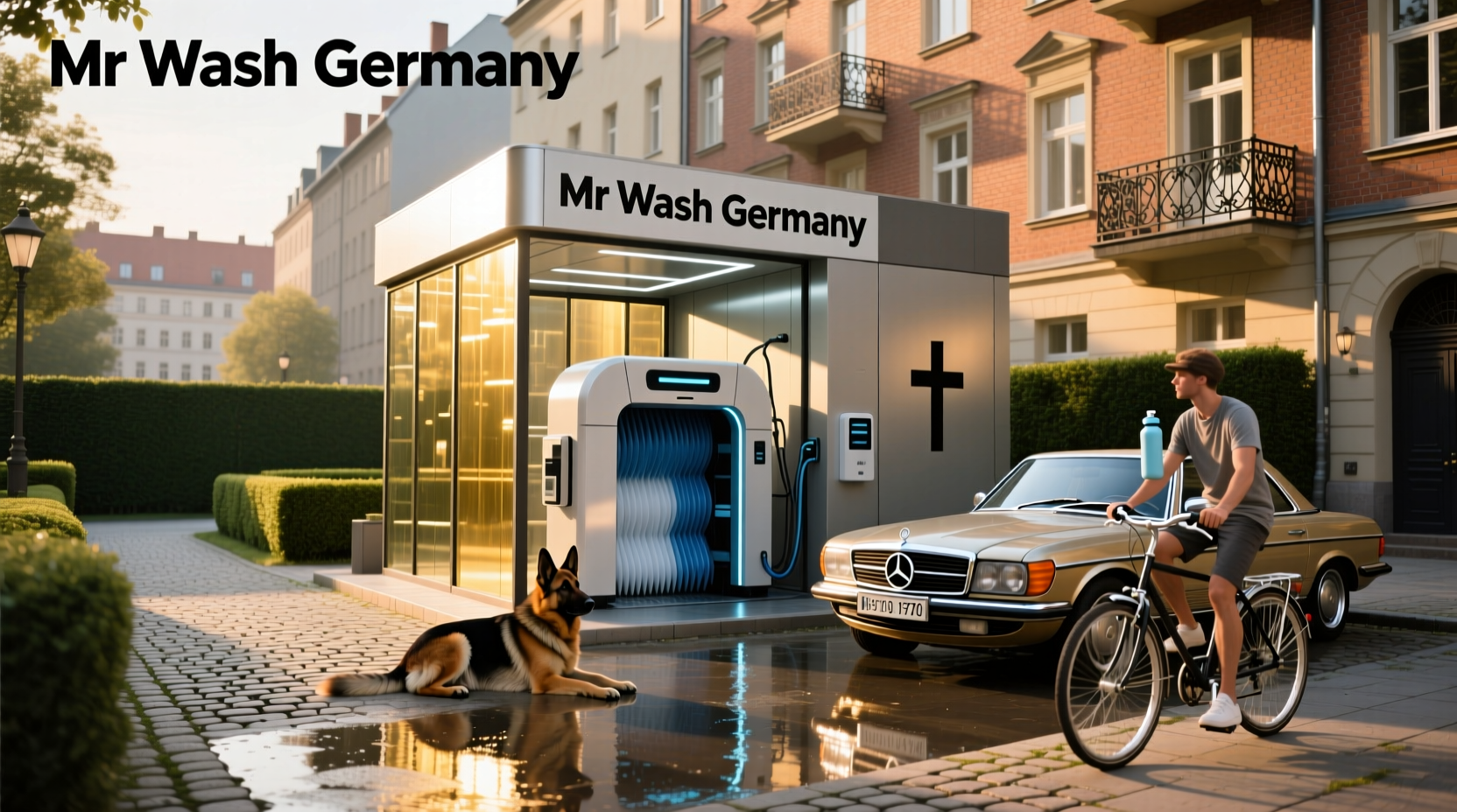 What is Mr. Wash Germany and how does it work?