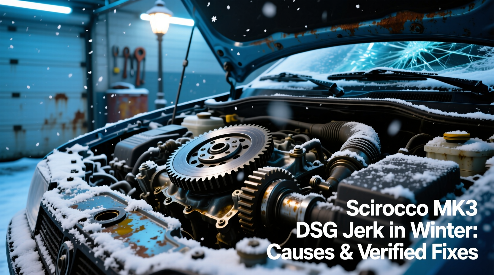 scirocco mk3 dsg jerk winter