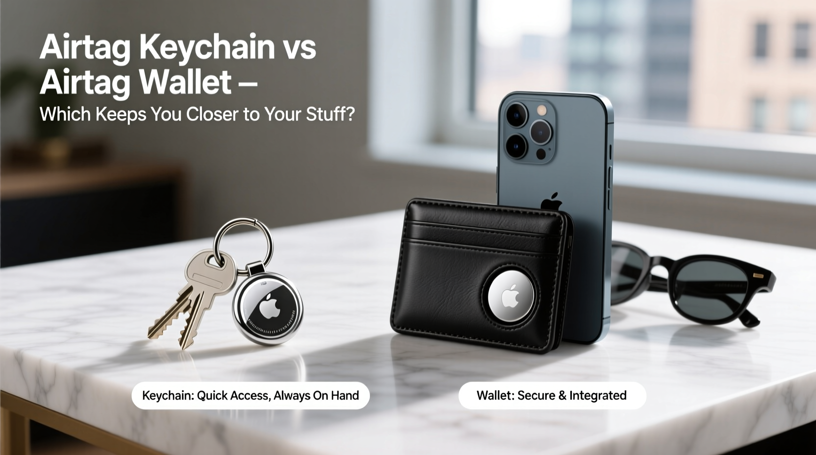 airtag keychain vs airtag wallet which one is actually better for keeping track of your stuff