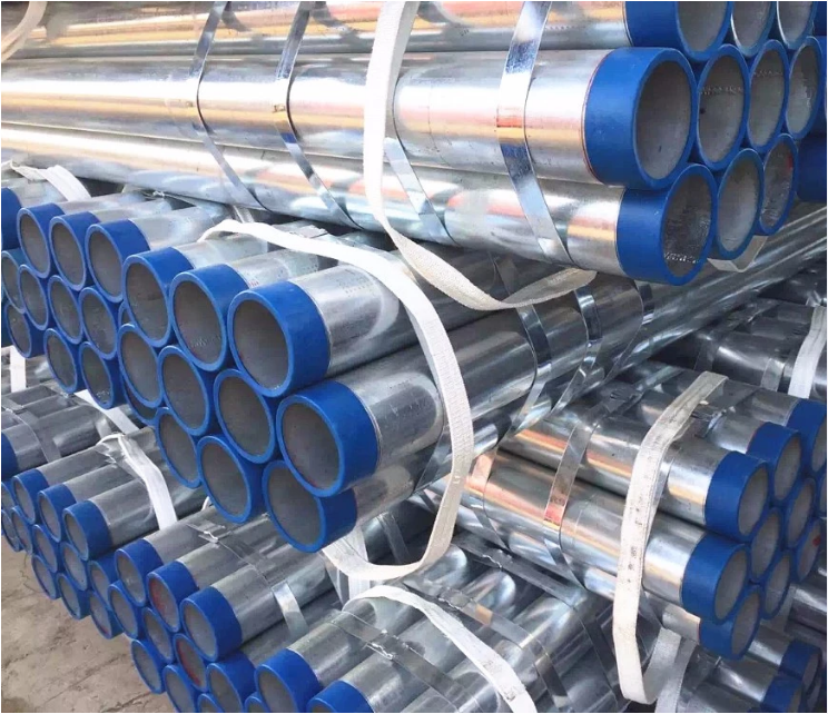 Construction Pipe Steel Pipe Corrugated Galvanized Round Steel Pipe