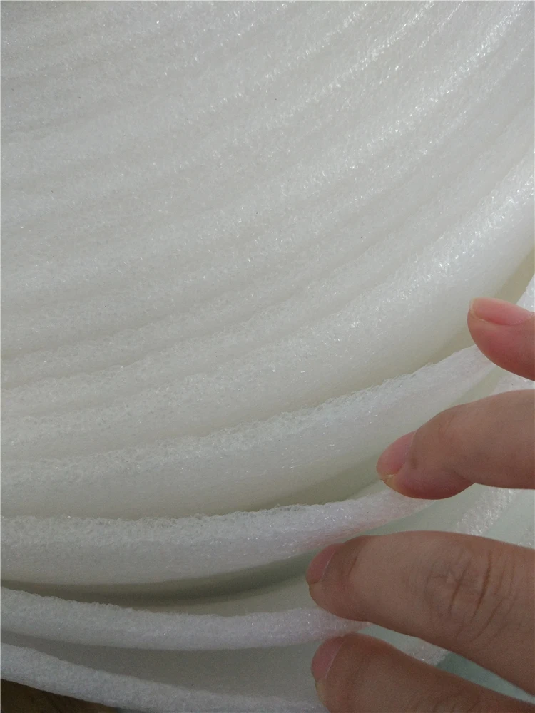 Factory price White pe foam rolls/epe foam roll 2mm/soft foam roll,epe foam material