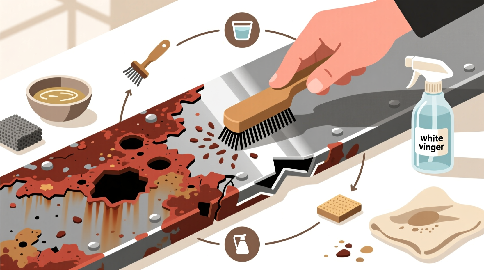 how to get rid of rust