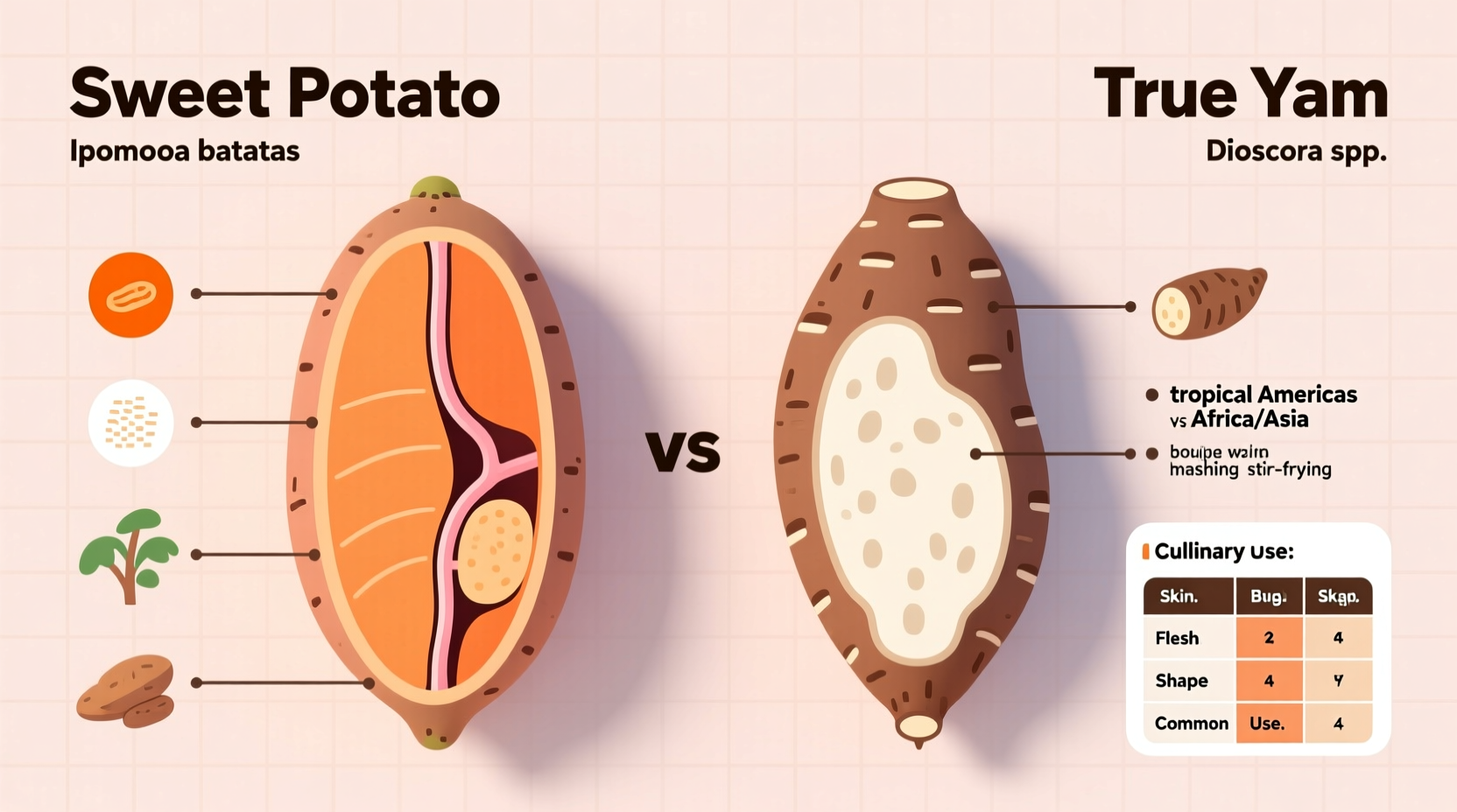 Sweet Potato vs Yams: Clearing the Confusion