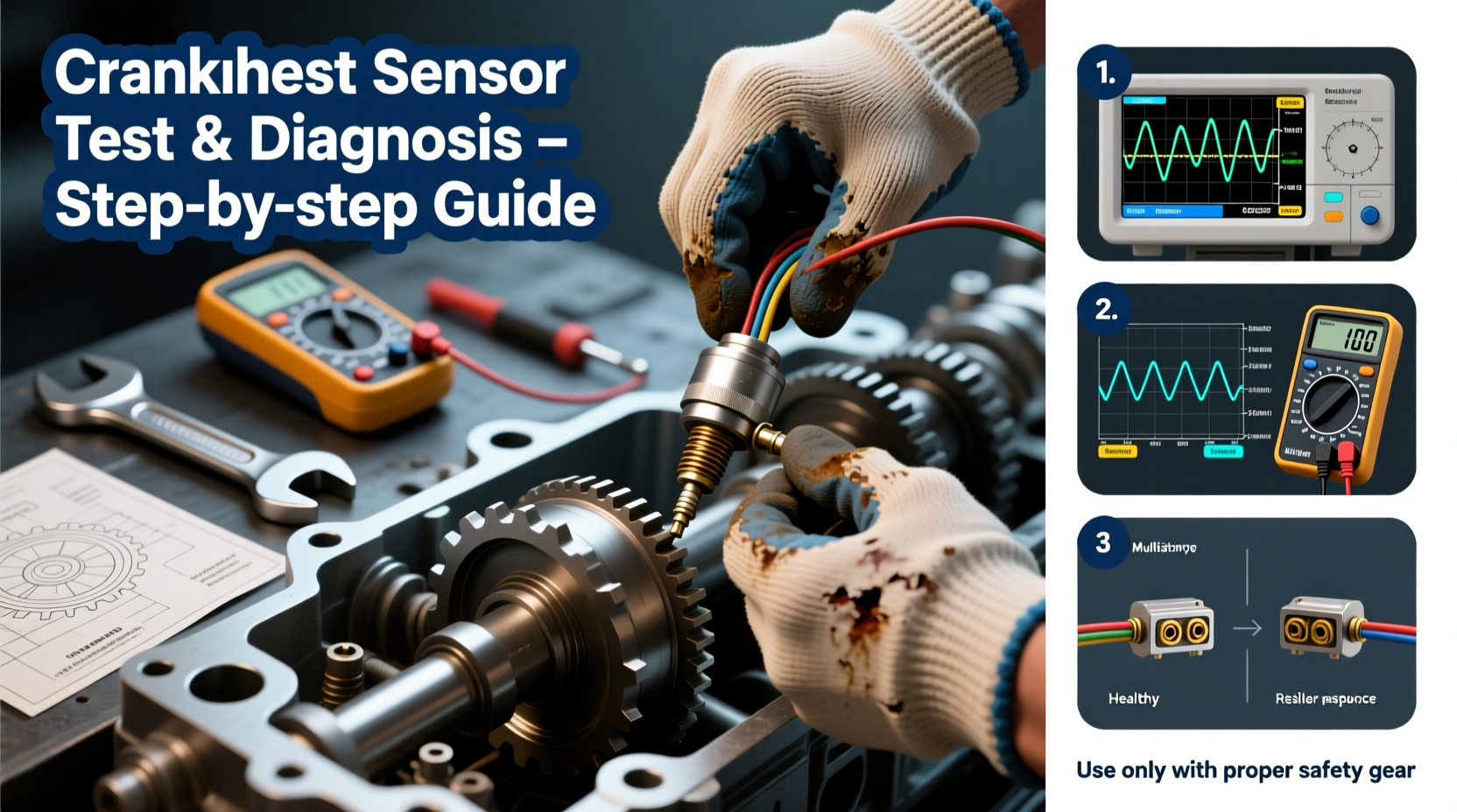 a step by step guide to accurately test your crankshaft sensor and diagnose issues