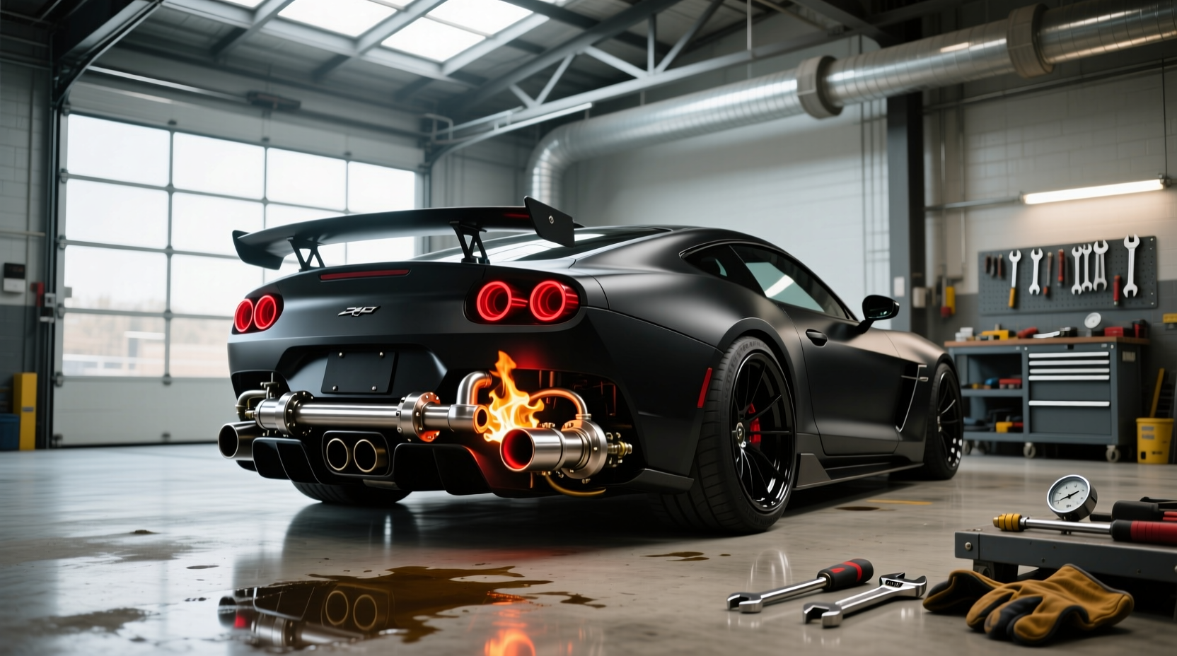 How to Install an Exhaust Flame Thrower Kit Safely and Legally